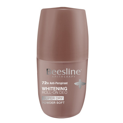 Beesline Roll-On Deo 72H Whitening Super Dry Powder Soft 50ml