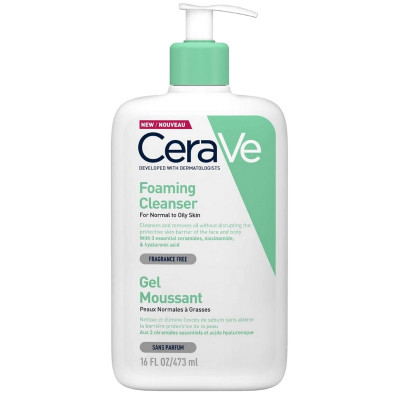 CeraVe Foaming Cleanser (Normal to Oily Skin) 473ml