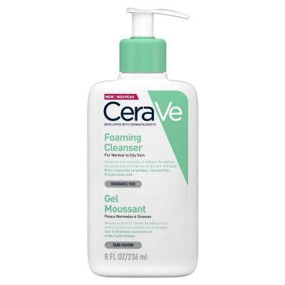 CeraVe Foaming Cleanser (Normal to Oily Skin) 236ml