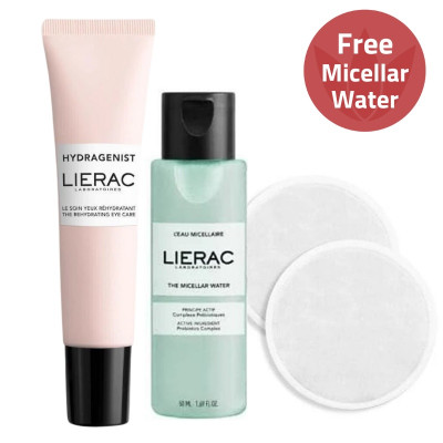 Lierac Hydragenist Eye Cream & Micellar Water Offer