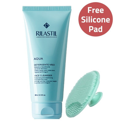 Rilastil Aqua Face Cleanser & Silicone Pad Offer