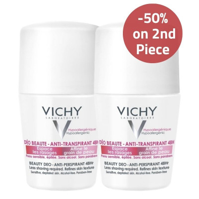 Vichy Beautifying Anti-Perspirant Deodorant 50% on 2nd Piece Offer
