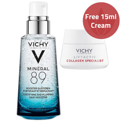 Vichy Mineral 89 Serum & Liftactiv Cream Offer